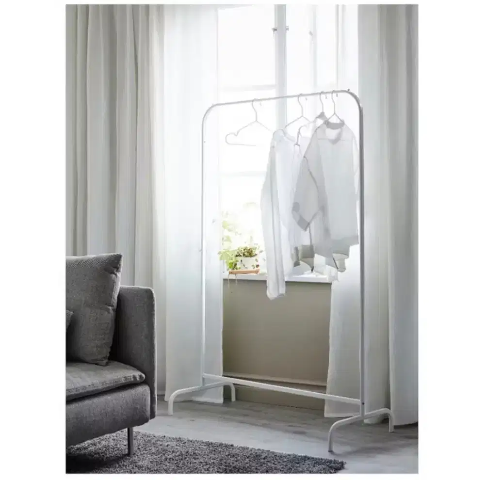 Rak baju ikea white must have mulus