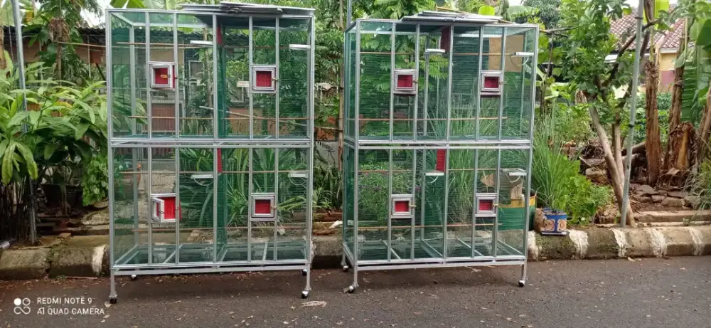 Jual kandang ternak aluminium baru