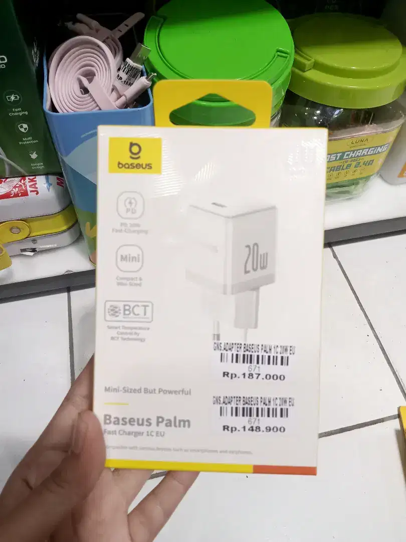 ADAPTER BASEUS PALM 1C 20W EU| ATLANTIS DAHSYAT