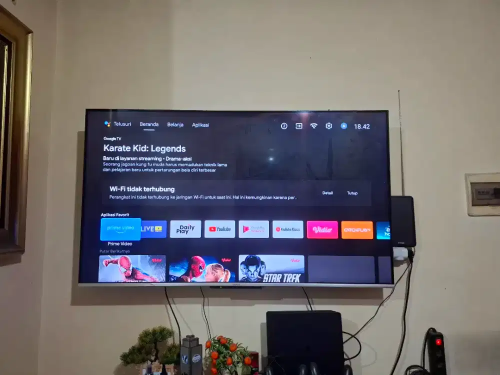 Di Jual AndroidTV  55 inch merk COOCAA