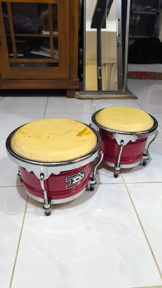 Professional Bongo Percussion with Solid Wood