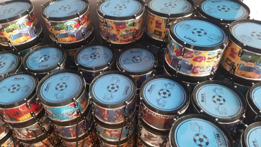 Dram kaleng / dram mainan