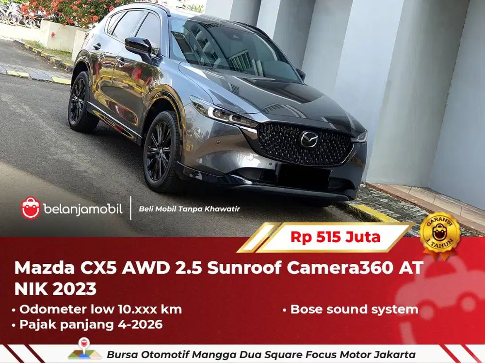 [ LOW KM ] Mazda CX-5 CX5 CX 5 AWD 2.5 Sunroof Camera360 AT 2023/2024