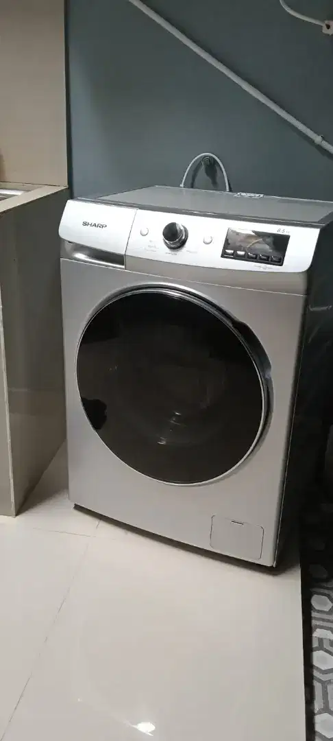 Mesin Cuci Sharp Front Loading 8kg 1 tabung