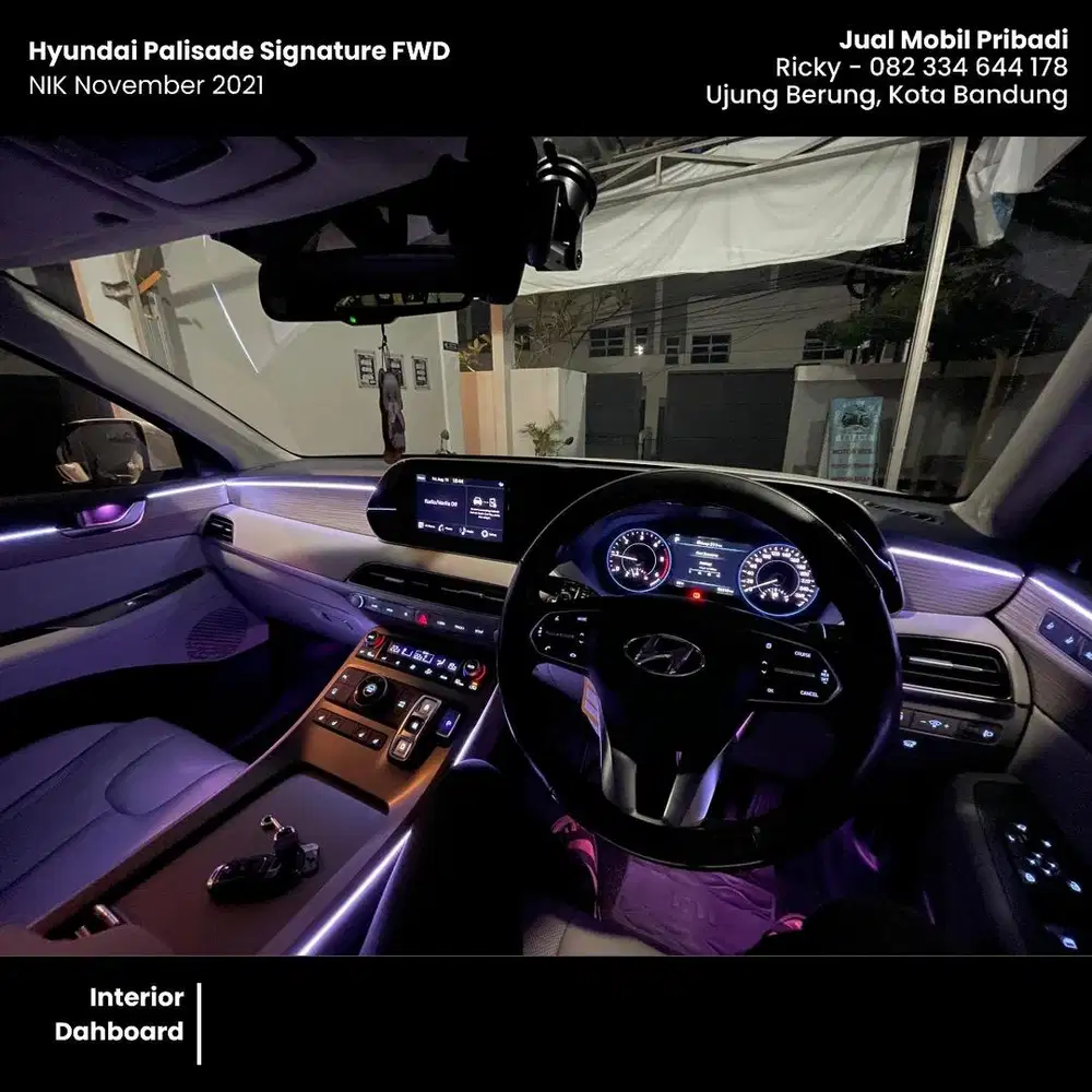 Mobil Pribadi | Hyundai Palisade Signature FWD Diesel AT 2.2L | 2021