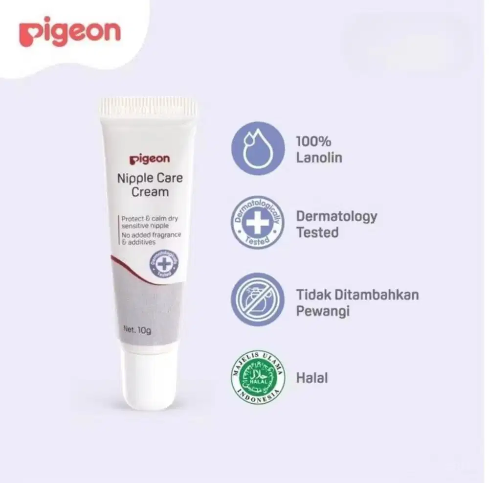 Pigeon Nipple Care Cream 10 g/Krim puting lecet