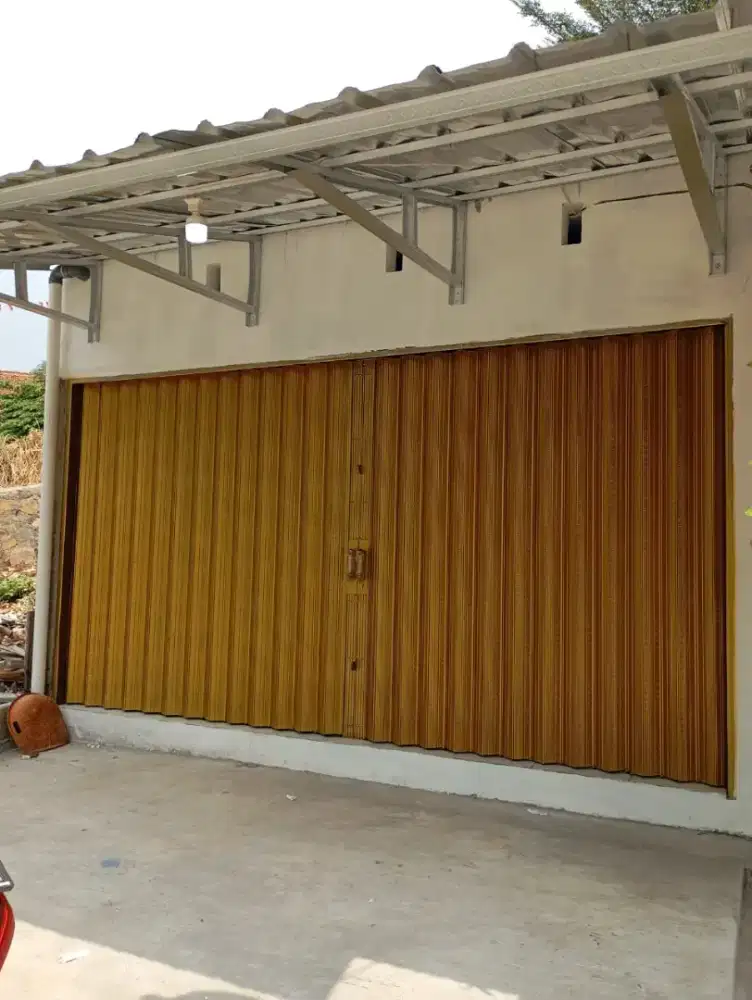 Folding gate, kusen aluminium, rolling door dll