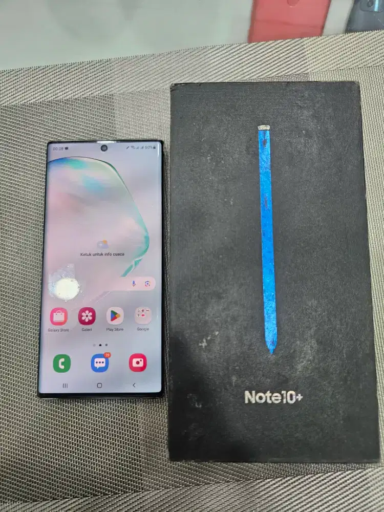 Samsung note 10 plus 12/256gb sein fullset
