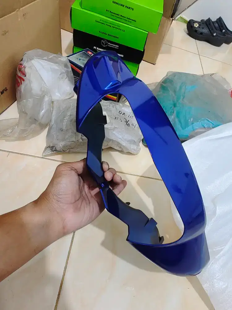 Batok depan yamaha mio sporty warna biru kode 5TL