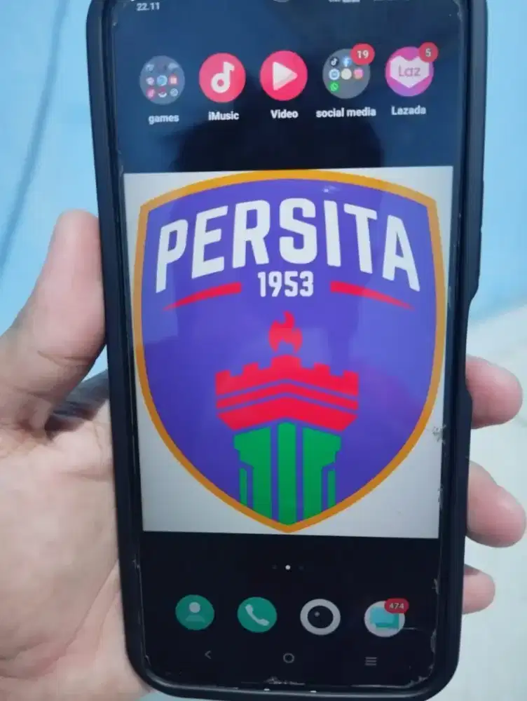 JUAL HP VIVO Y35 RAM 8+8/128 HP+CHARGERAN