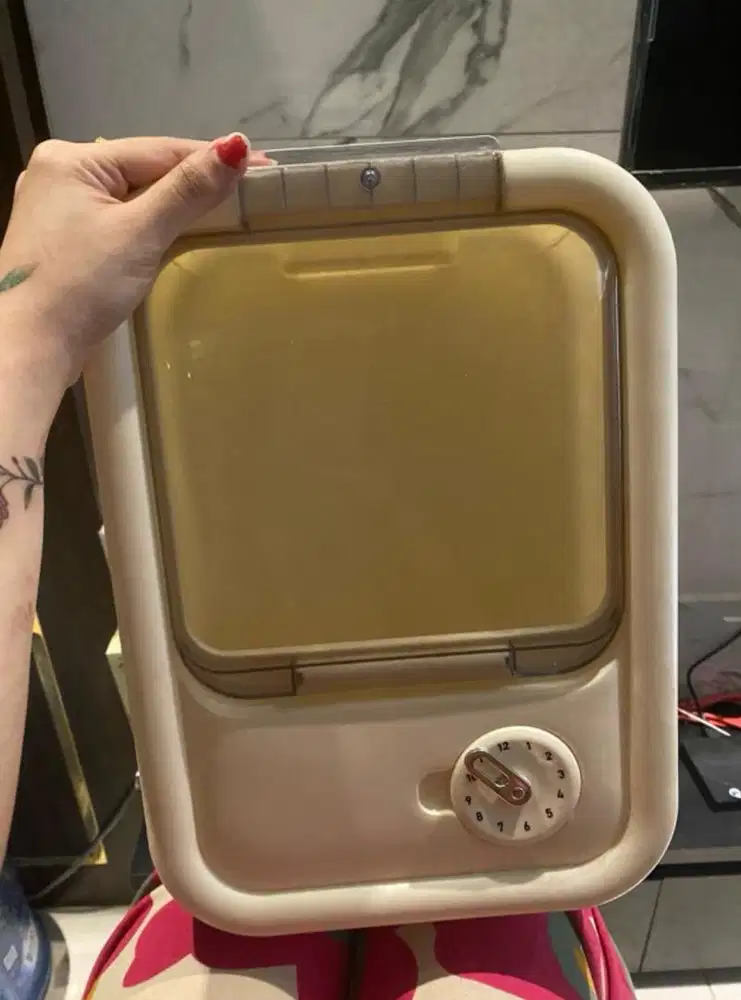 (READY.SIAP.KIRIM)TEMPATBERAS.5KG.LUCU.WARNAWHITE