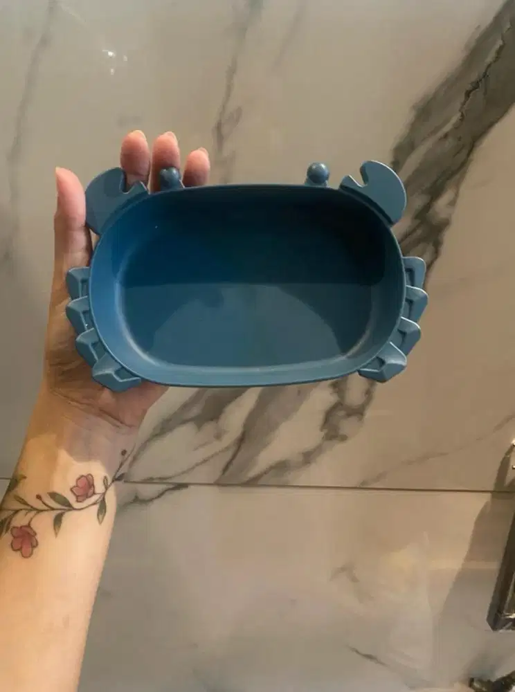 (READY.SIAP.KIRIM) LIKE NEW TEMPAT SABUN ANAK MODEL KEPITING