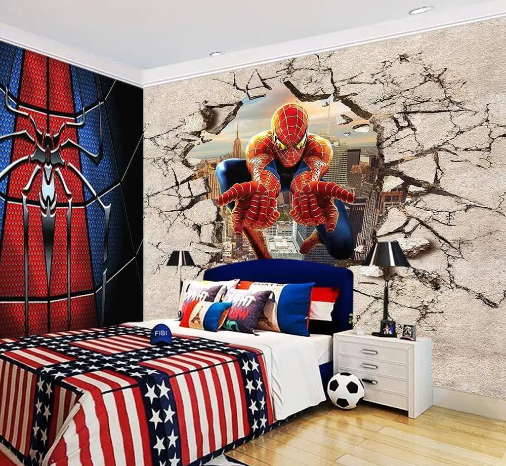 Wallpaper Dinding 3D Custom Desain Korden Gorden Vitrase