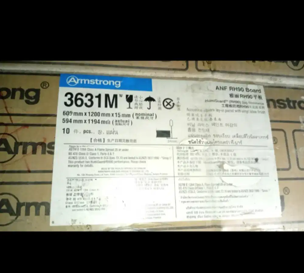 Plafon Akustik Armstrong 1200x600x15mm Plapon