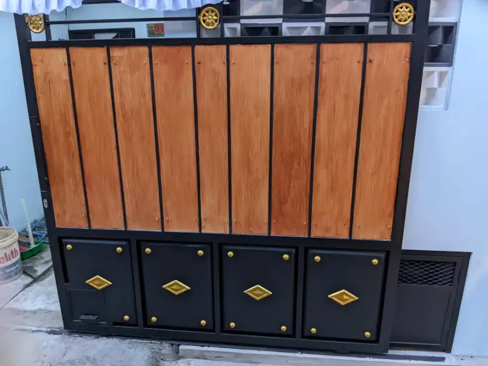 Pagar kanopi minimalis