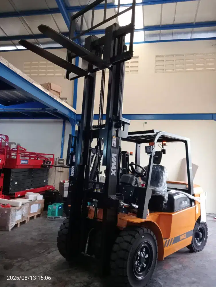 Forklift 5 ton diesel mesin isuzu 6BG1