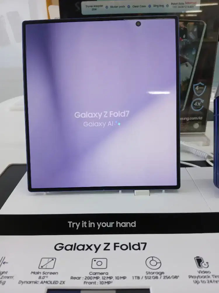 Samsung Zfold7 cashback up to 3.5juta