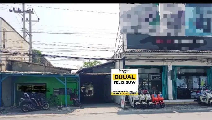 Jual Rumah Usaha  Raya Sedati Agung Sidoarjo