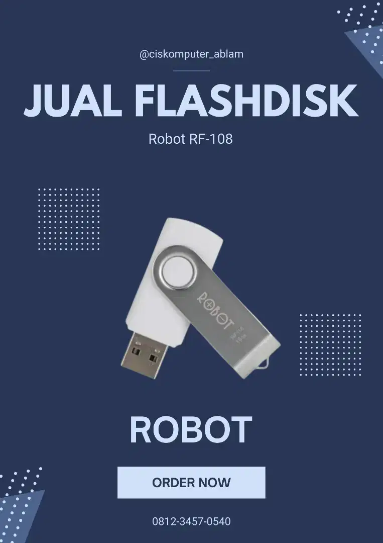 jual flashdisk robot