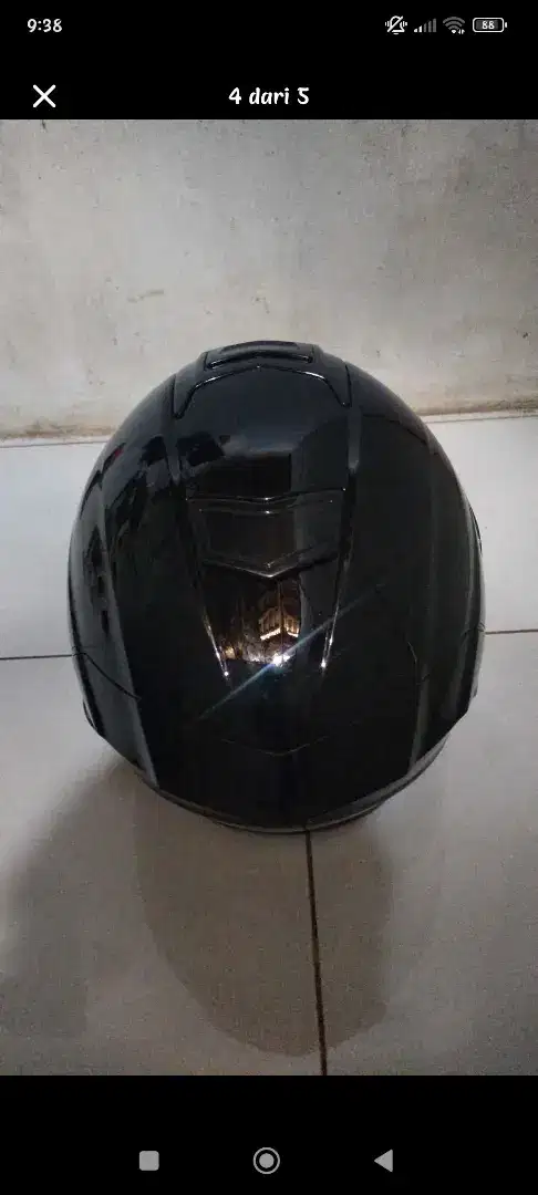 Helm njs dengan intercom maxto m2