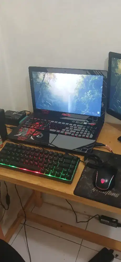 Jual Laptop Asus ROG strix gl553vd tahun 2017, core i7 / 16gb /1Tb