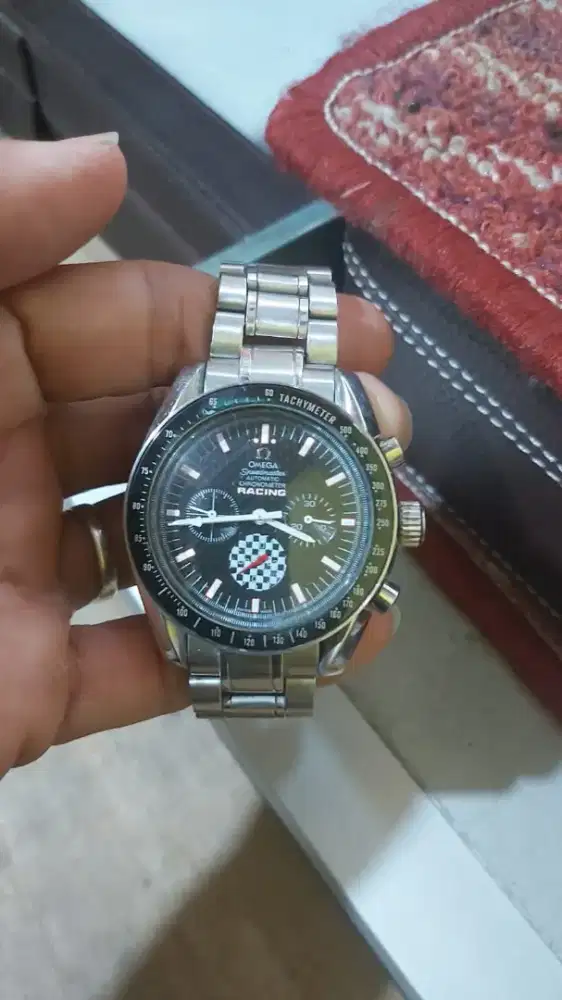 Omega Seamaster Racing. Kaca Safir.