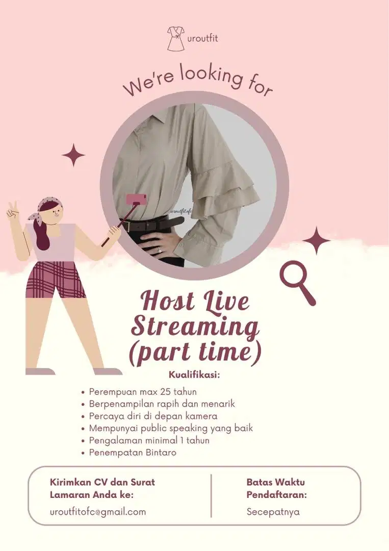 host live (part time)