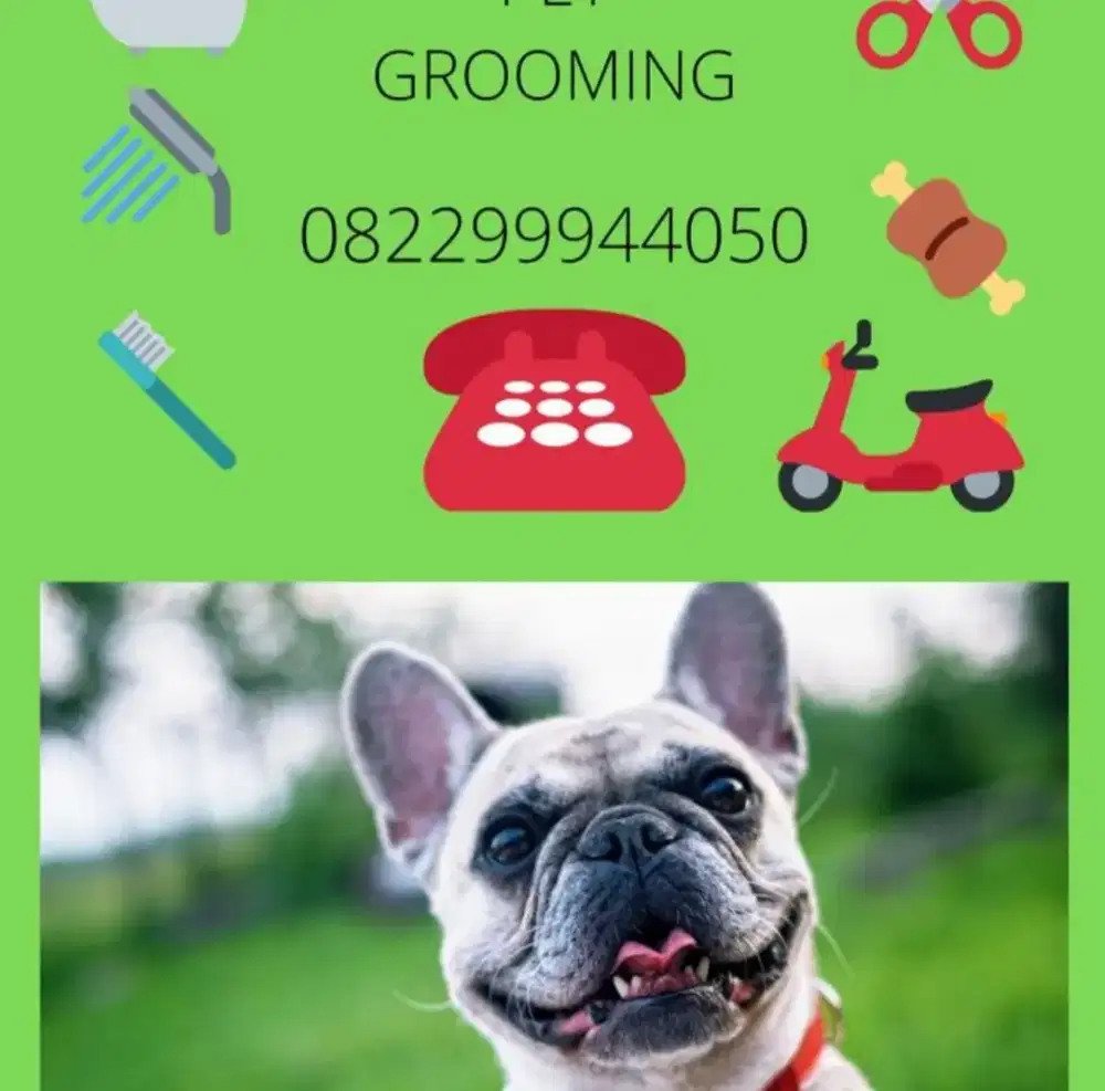 Grooming panggilan ke rumah