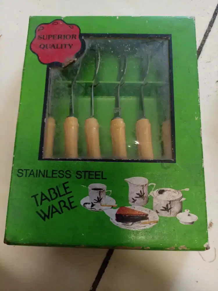 Sendok garpu kecil untuk kue dll