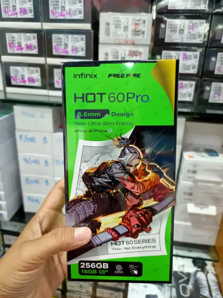 Infinix hot 60 pro 8/256 garansi resmi no repack