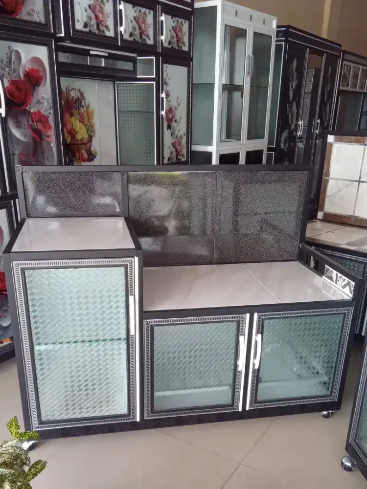 Meja kompor magic com almanium