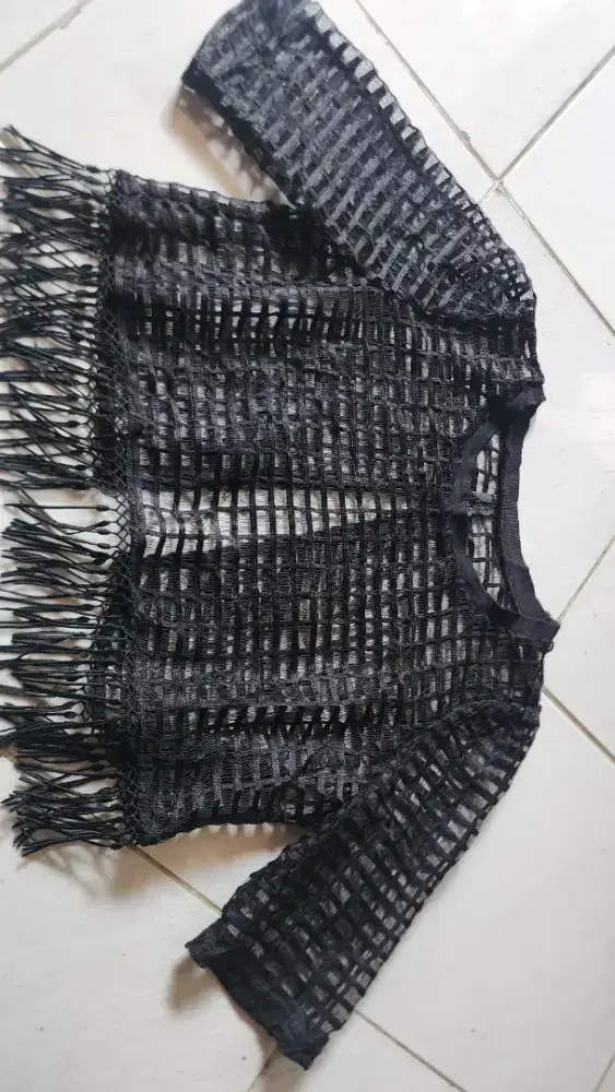 Bisa di jadikan vest warna hitam