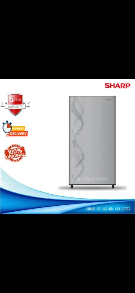 KULKAS SHARP SJ 162 D LEMARI ES 1 PINTU