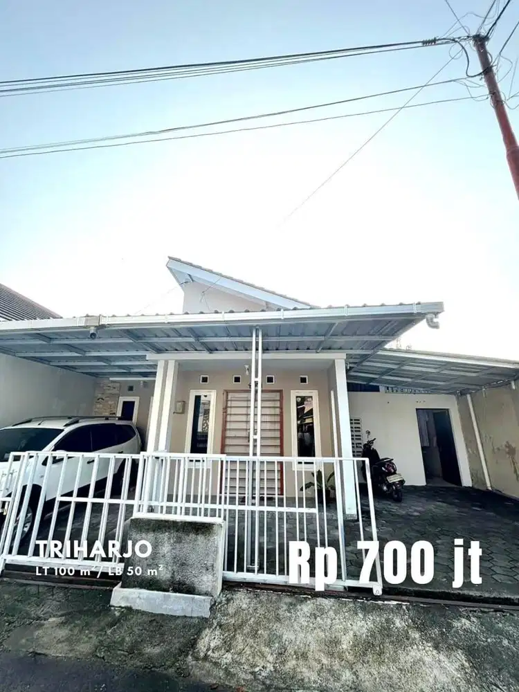 Dijual Rumah Keren Bonus Furniture dekat Pasar Sleman