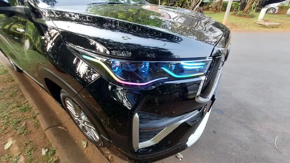 Paket Head lamp Innova Zenix Triple Projie, running sein tanpa alis