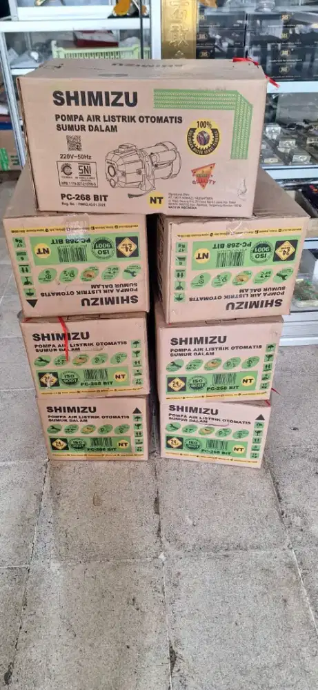 Pompa air SHIMIZU PC 268 BIT sumur dalam