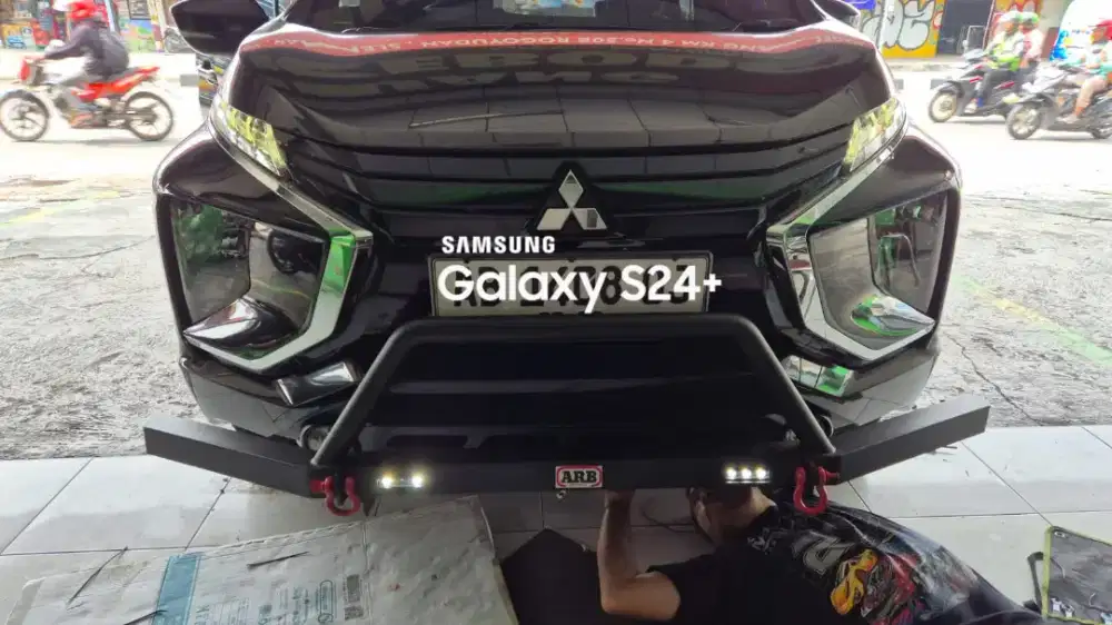Dijual Tanduk Bumper Depan ARB Mobil Xpander.
Barang Seperti Baru.