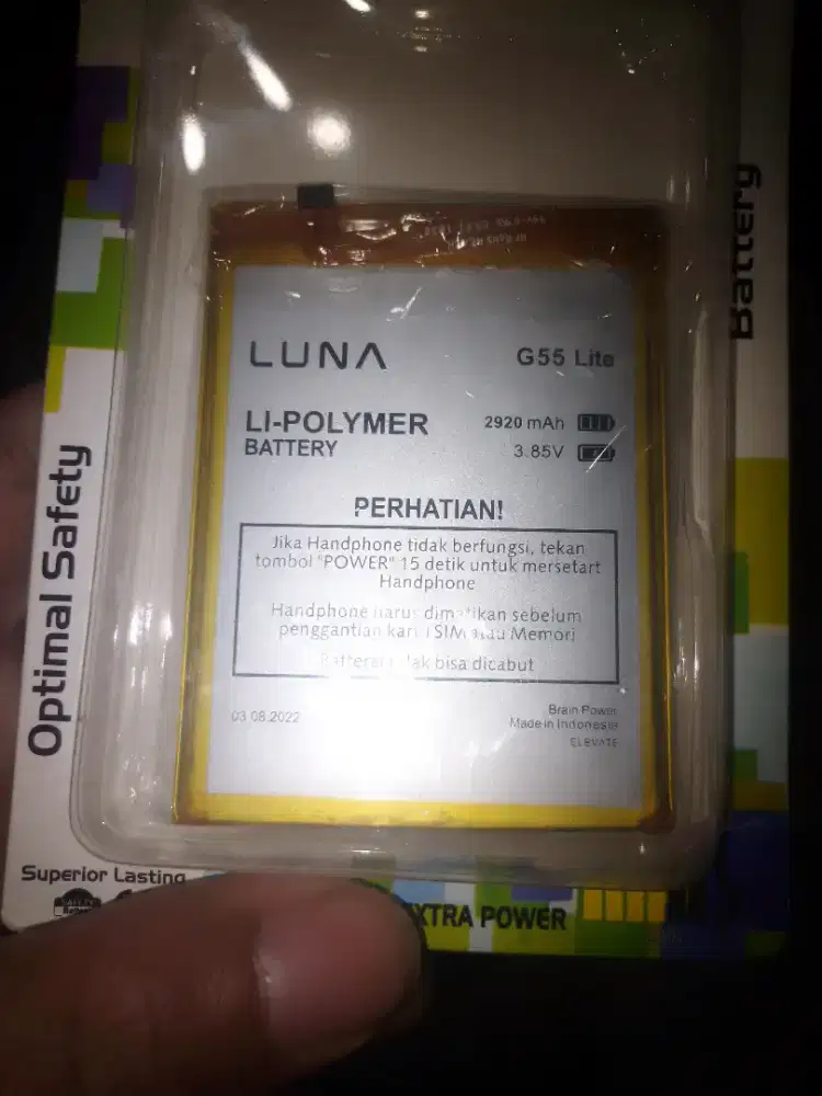 Baterai Luna g55 lite