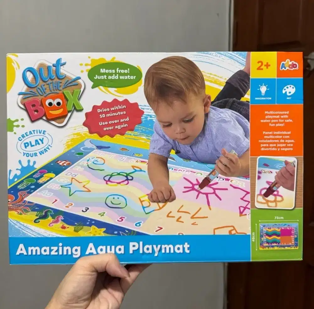 Addo - Out of The box Amazing Aqua Playmat - Mainan Alas Gambar Anak