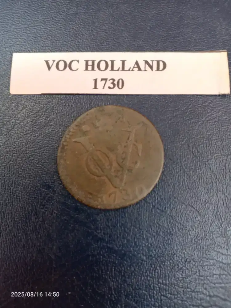 Uang Coin VOC Holland 1730