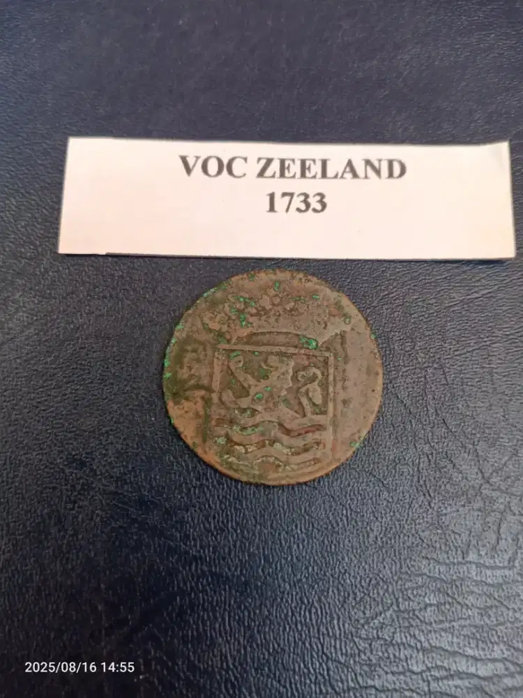 Uang Coin VOC Zeeland 1733.