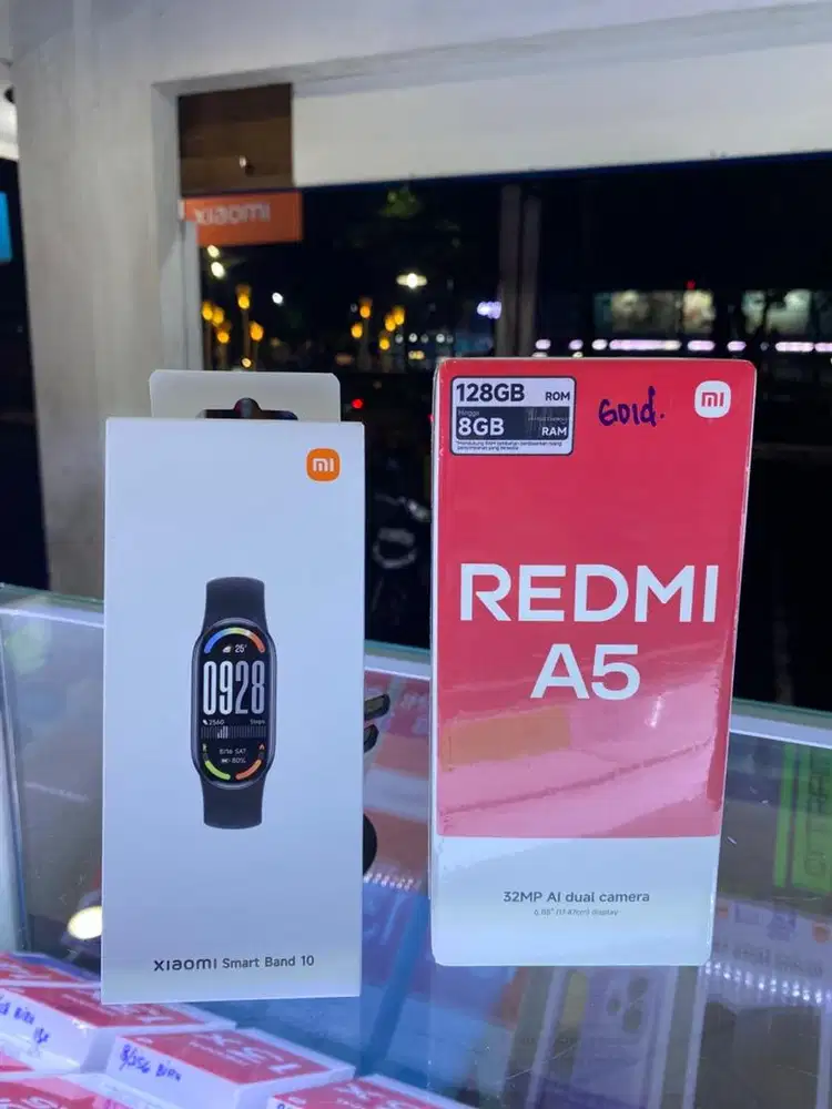 Redmi a5 + xiaomi smart band 10