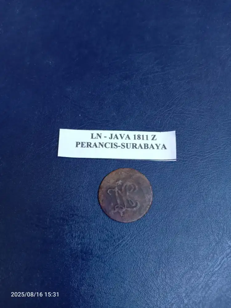 Uang Coin LN(Louise Napoleon )-JAVA 1811Z Prancis -Surabaya