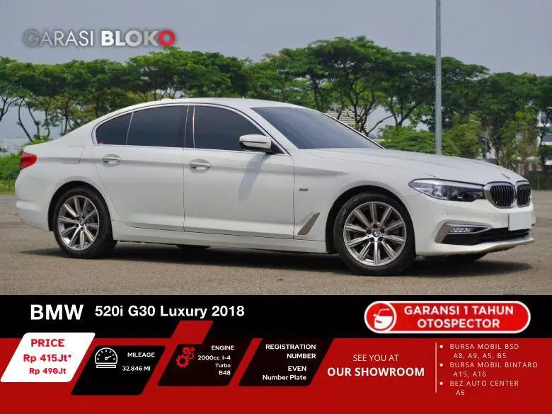 BMW 520i G30 Luxury B48 2018