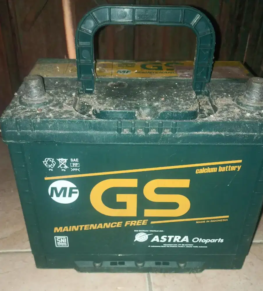 Accu GS 12Volt 70 Amper Masih bagus