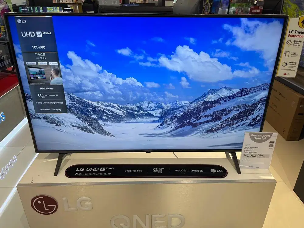 CICILAN Tv LG 4K 50 Inch