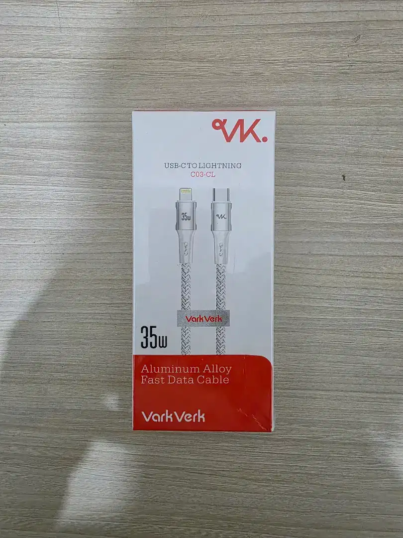 Kabel Data Fast Charging VanVerk Type C to Lightning