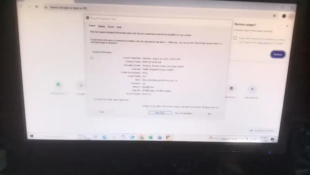 Jual komputer pc siap pakai