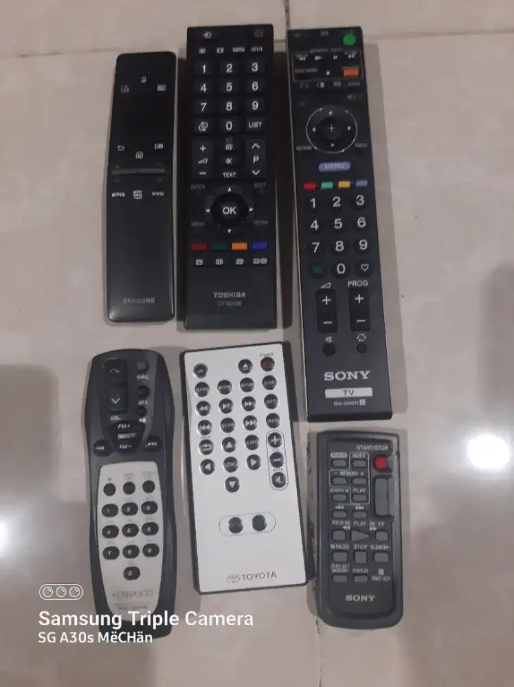 Macam-macam remote