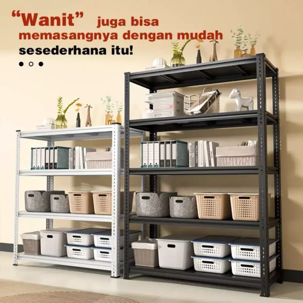 Rak besi Susun Tingkat